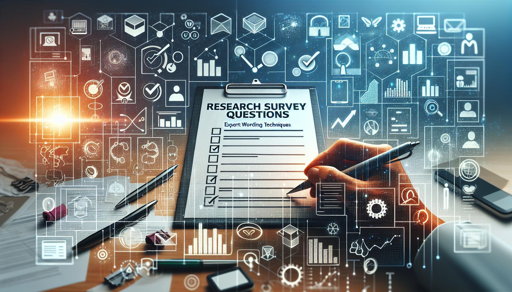 Research Survey Questions: Expert Wording Techniques 58 Research Survey Questions: Expert Wording Techniques